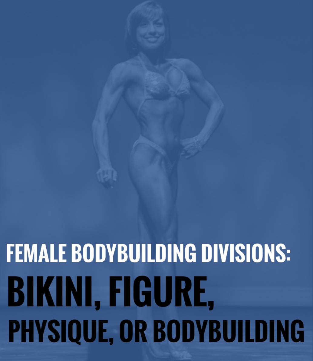 Female bodybuilder solo
