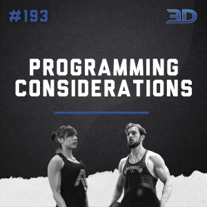 #193: Programming Considerations